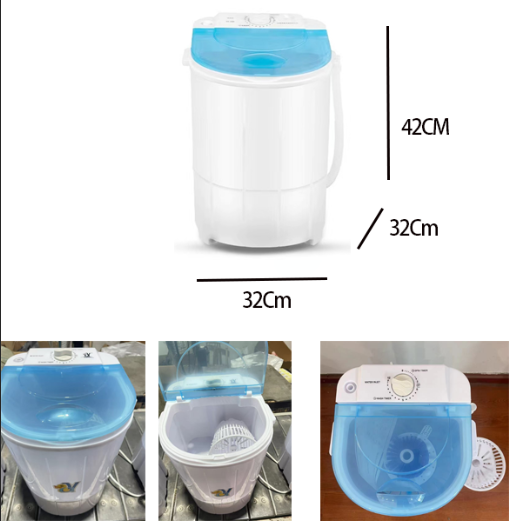 indoor mini portable washing machine for baby clothes or adult underwear use