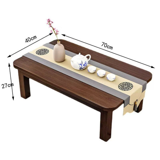 bamboo dinner/tea table with assemble legs in rectangle shape high quality for sale