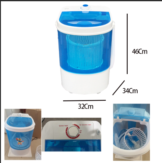 mini portable washing machine for baby clothes or adult underwear use